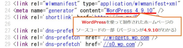今すぐ2つの点検が必要ですWordPressバージョン確認
