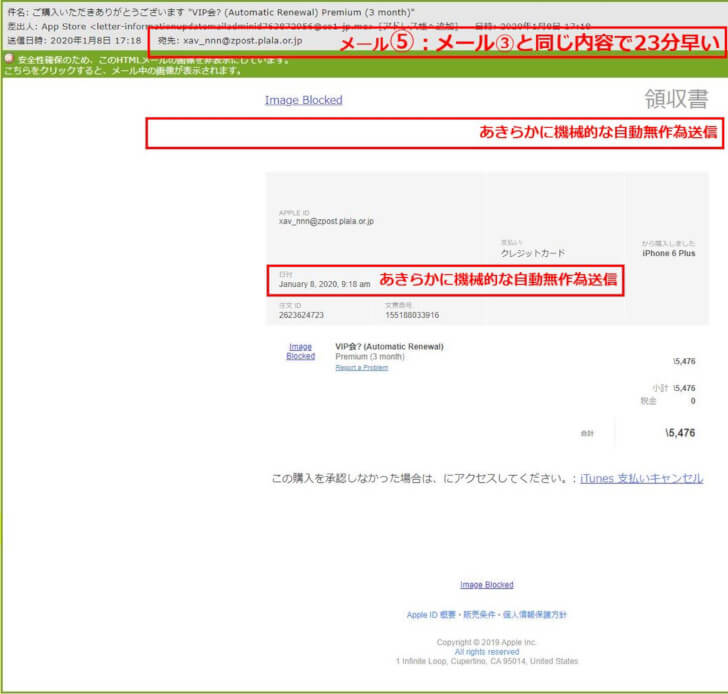 フィシングメール